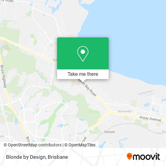 Blonde by Design map