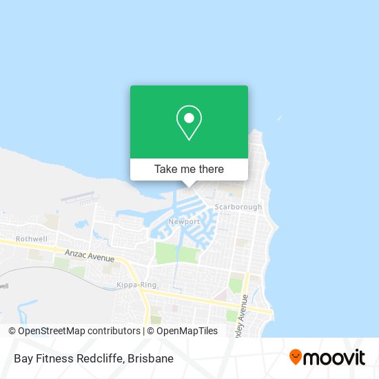 Bay Fitness Redcliffe map