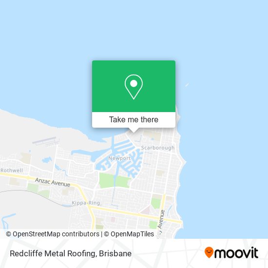 Redcliffe Metal Roofing map