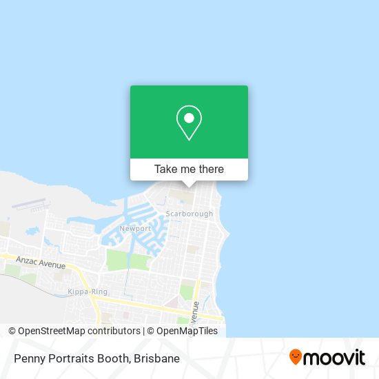 Penny Portraits Booth map