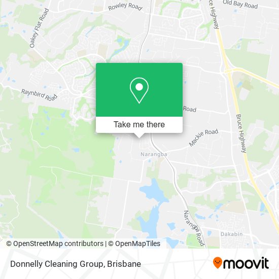 Donnelly Cleaning Group map