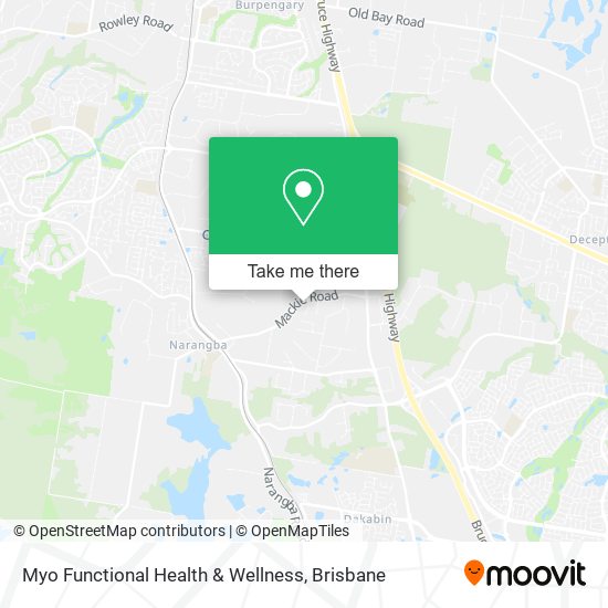 Myo Functional Health & Wellness map