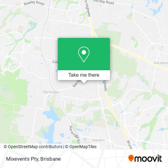 Mixevents Pty map