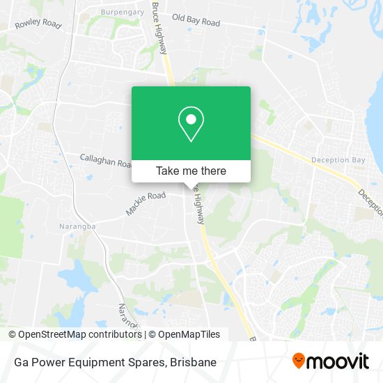 Ga Power Equipment Spares map