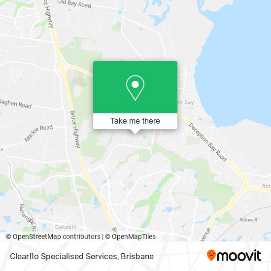Clearflo Specialised Services map