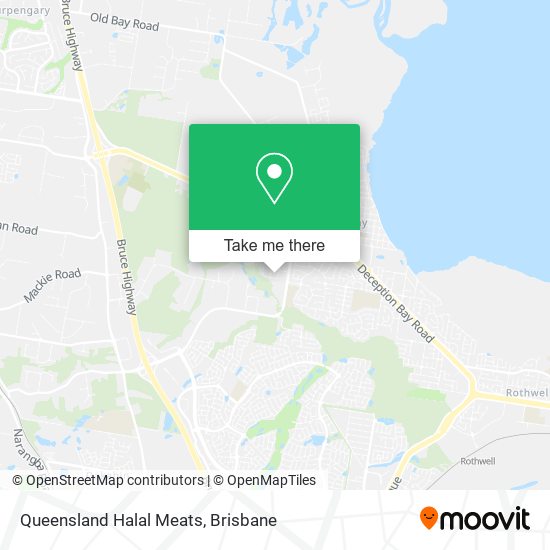 Queensland Halal Meats map