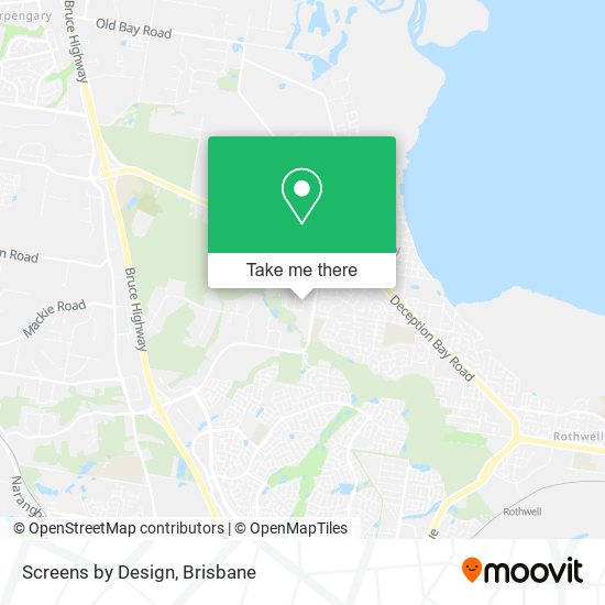 Screens by Design map