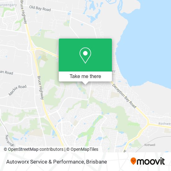 Autoworx Service & Performance map