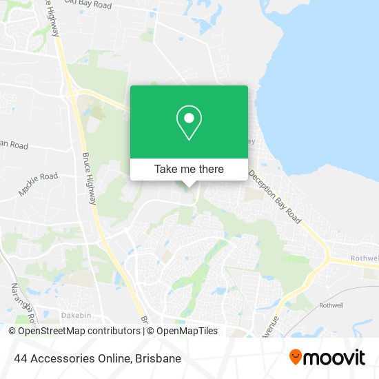 44 Accessories Online map