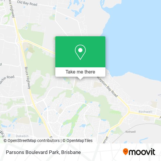Parsons Boulevard Park map
