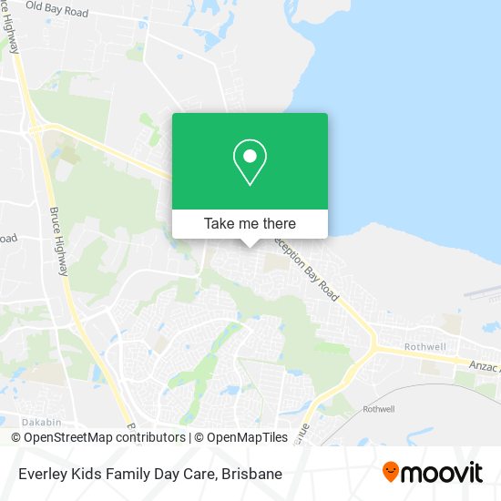 Everley Kids Family Day Care map