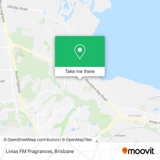Livias FM Fragrances map