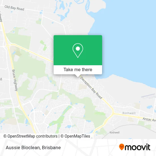 Mapa Aussie Bioclean