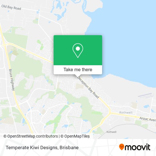 Temperate Kiwi Designs map