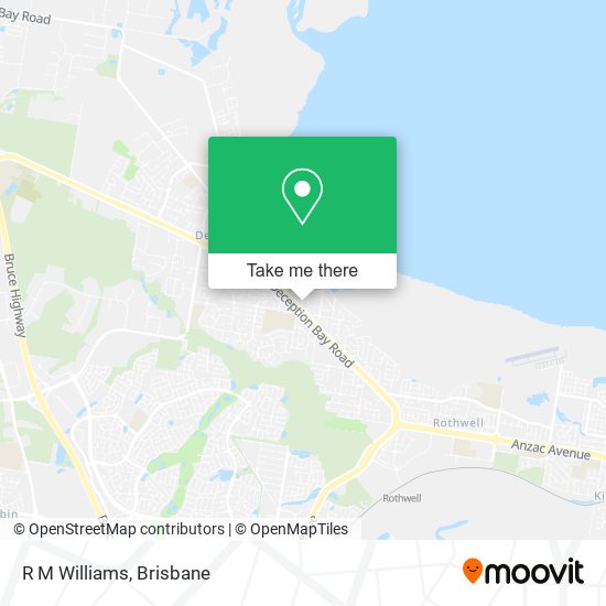 R M Williams map