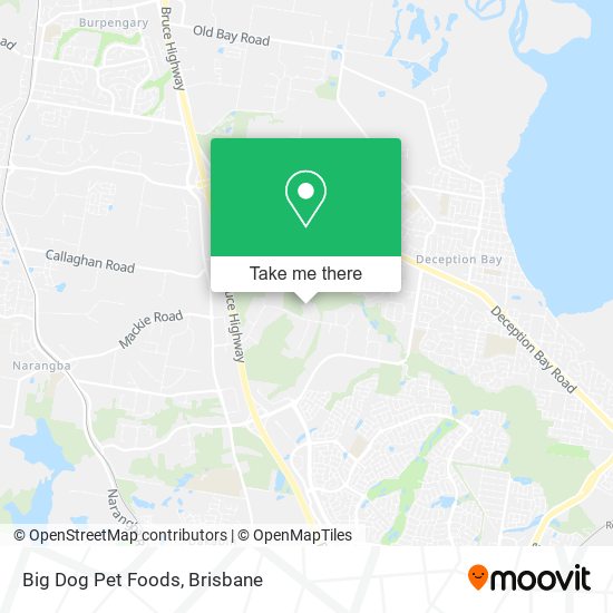 Big Dog Pet Foods map