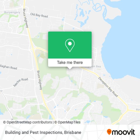 Building and Pest Inspections map