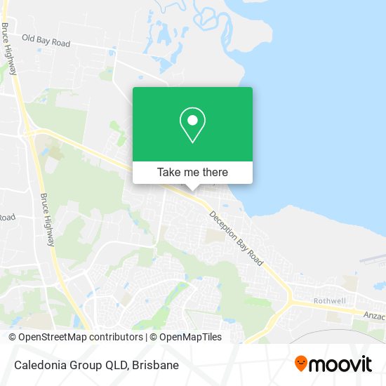 Caledonia Group QLD map