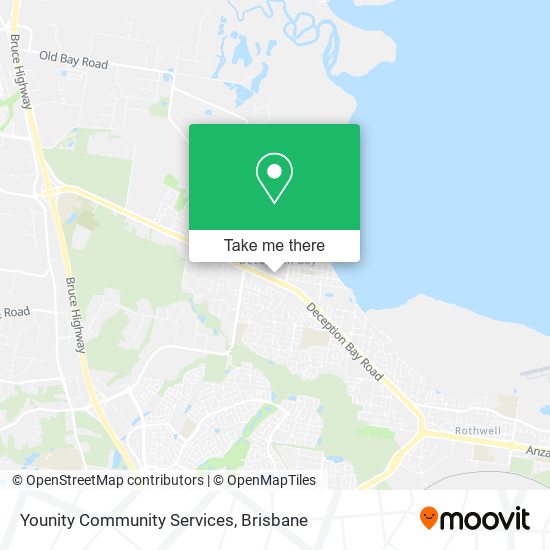 Younity Community Services map
