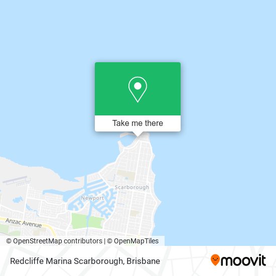 Mapa Redcliffe Marina Scarborough