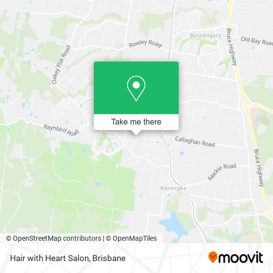 Hair with Heart Salon map