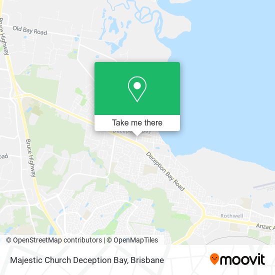 Majestic Church Deception Bay map