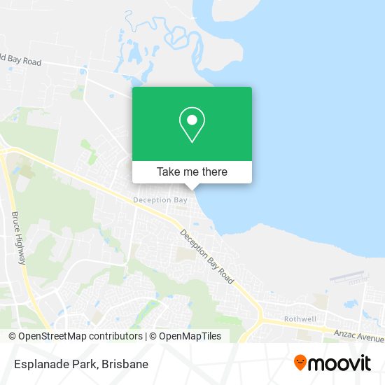 Esplanade Park map