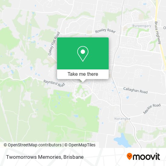 Twomorrows Memories map