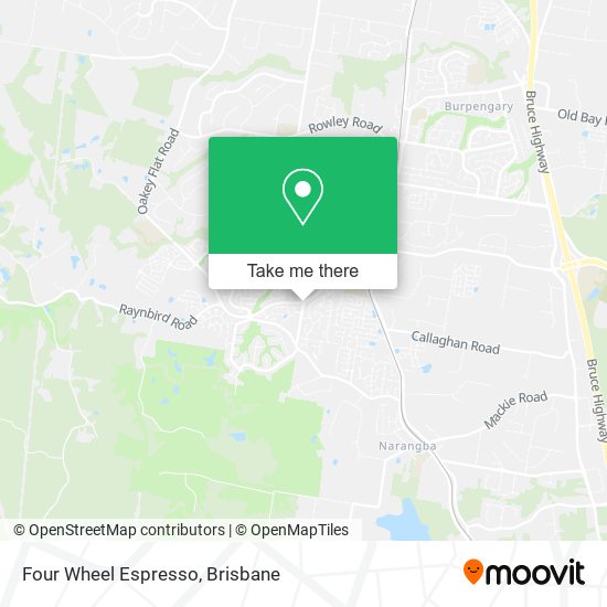Four Wheel Espresso map