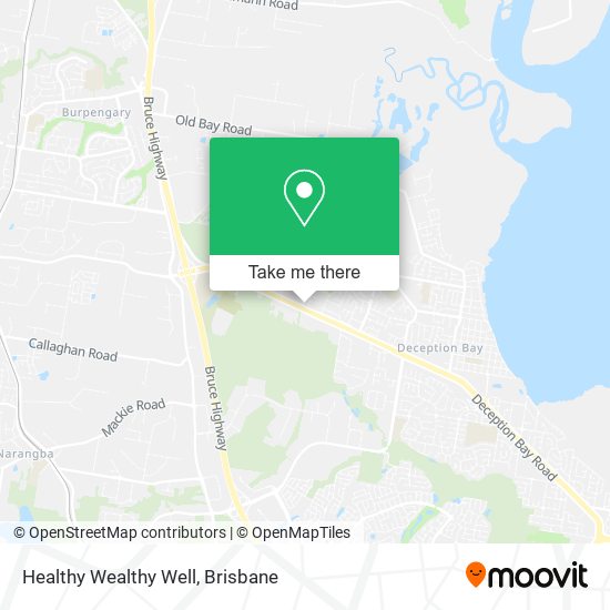 Healthy Wealthy Well map