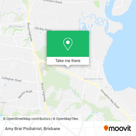 Amy Brar Podiatrist map