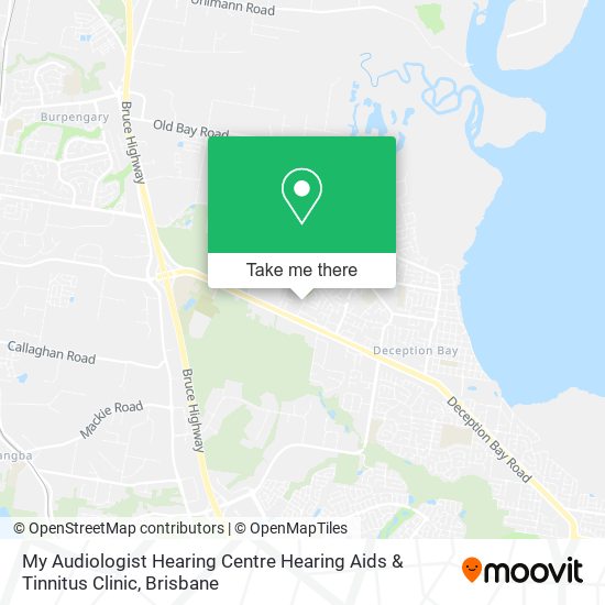 My Audiologist Hearing Centre Hearing Aids & Tinnitus Clinic map