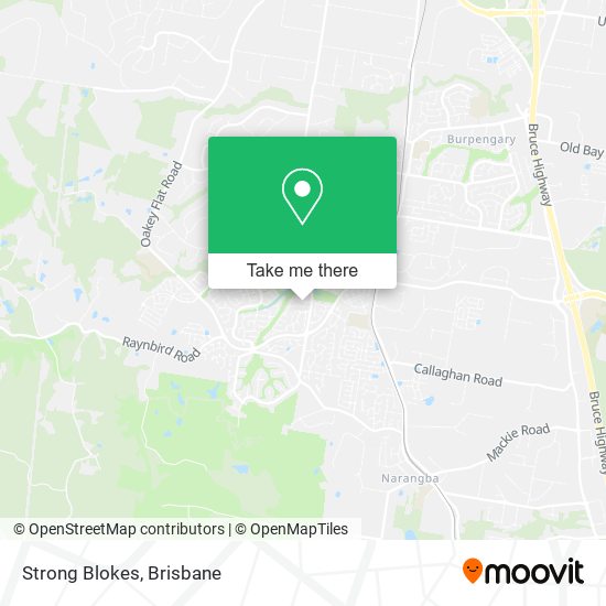 Strong Blokes map