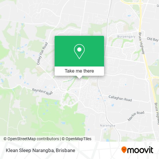 Klean Sleep Narangba map
