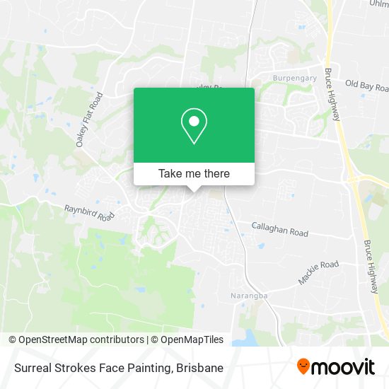 Surreal Strokes Face Painting map