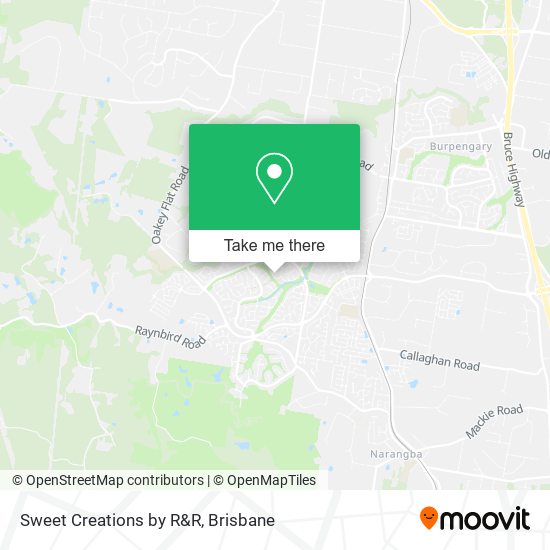 Sweet Creations by R&R map