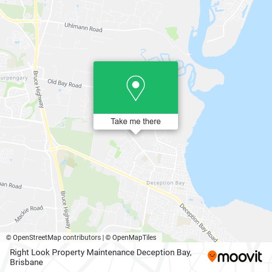 Right Look Property Maintenance Deception Bay map