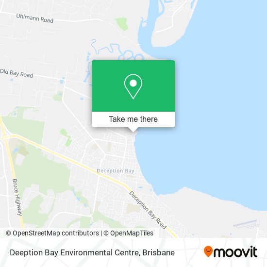 Deeption Bay Environmental Centre map
