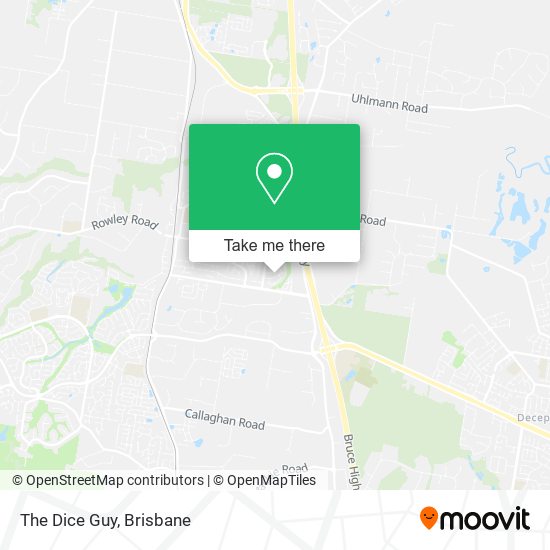 The Dice Guy map