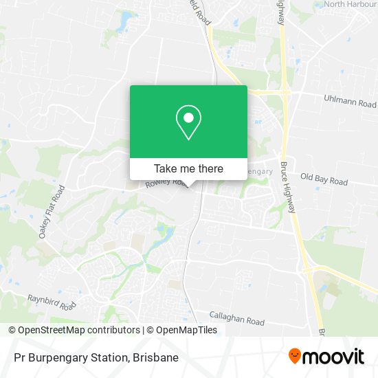Pr Burpengary Station map