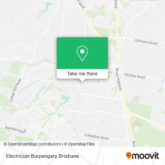 Electrician Burpengary map