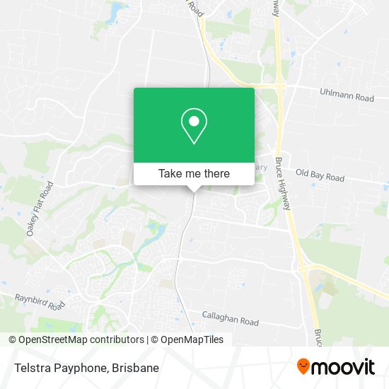 Telstra Payphone map