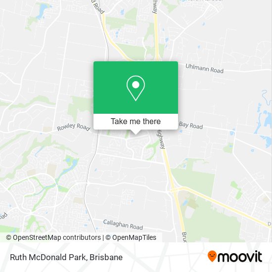 Ruth McDonald Park map