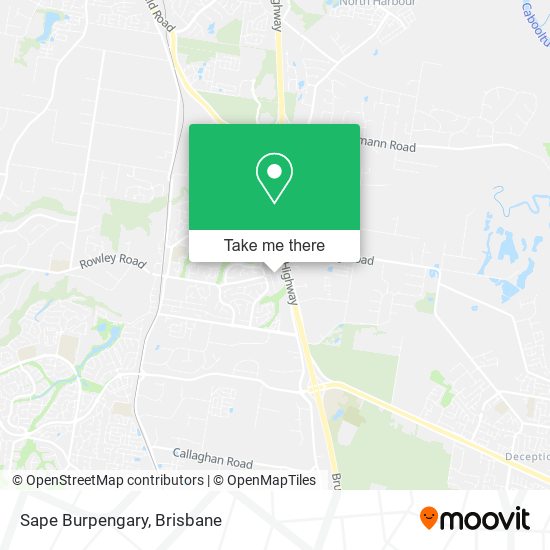 Sape Burpengary map