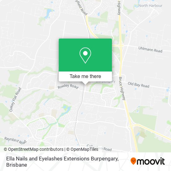 Ella Nails and Eyelashes Extensions Burpengary map