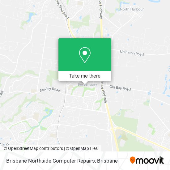 Brisbane Northside Computer Repairs map