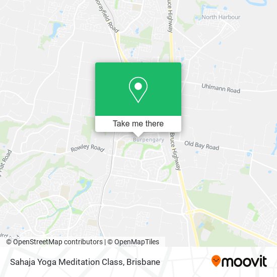 Sahaja Yoga Meditation Class map