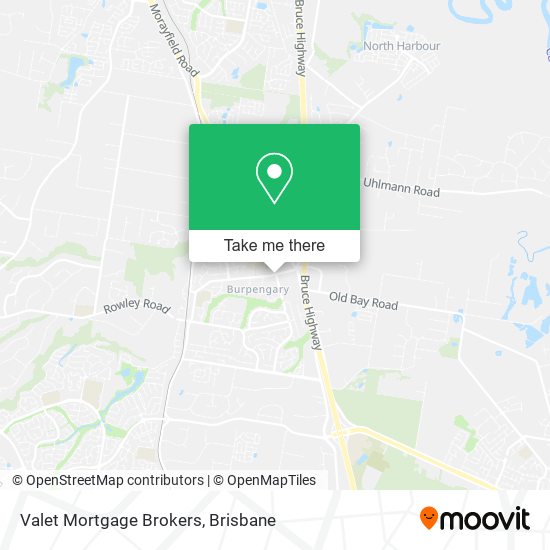 Valet Mortgage Brokers map