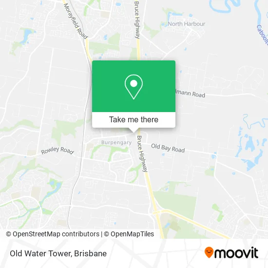 Old Water Tower map