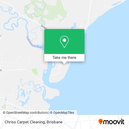 Chriss Carpet Cleaning map